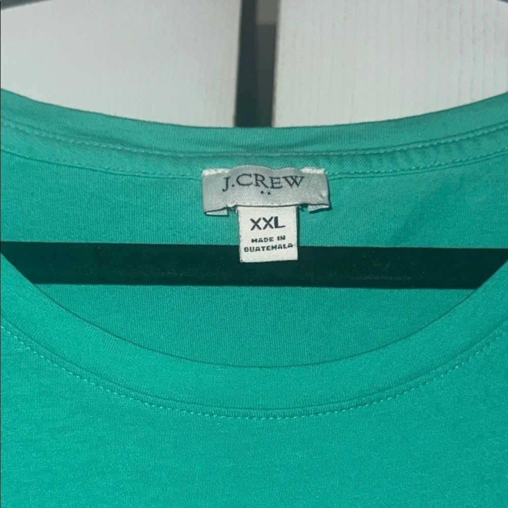 J crew Sleeveless Green Dress